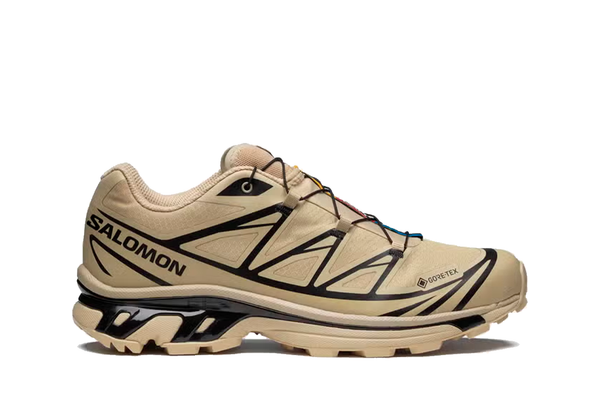 Tênis Salomon XT-6 Gore-Tex Safari Bege