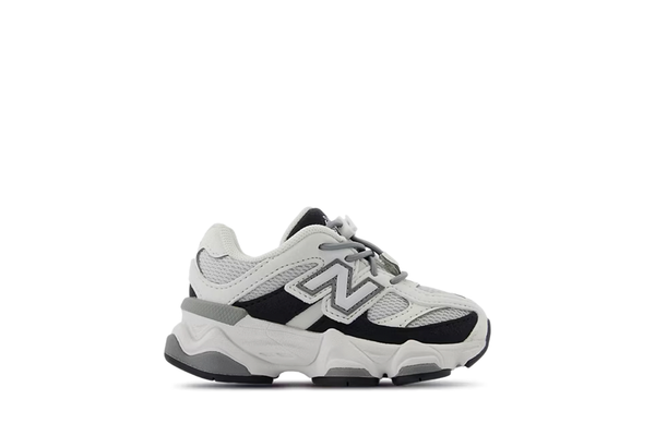 Tênis New Balance 9060 Kids Black/Reflection Branco