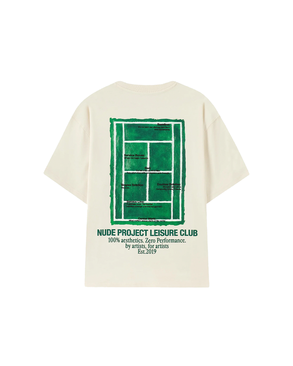 Camiseta Nude Project Court Ivory Off White