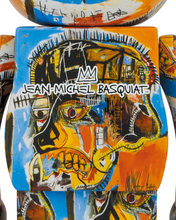 MEDICOM TOY - Bearbrick Jean-Michel Basquiat #10 1000% Toy Art Multi-Color