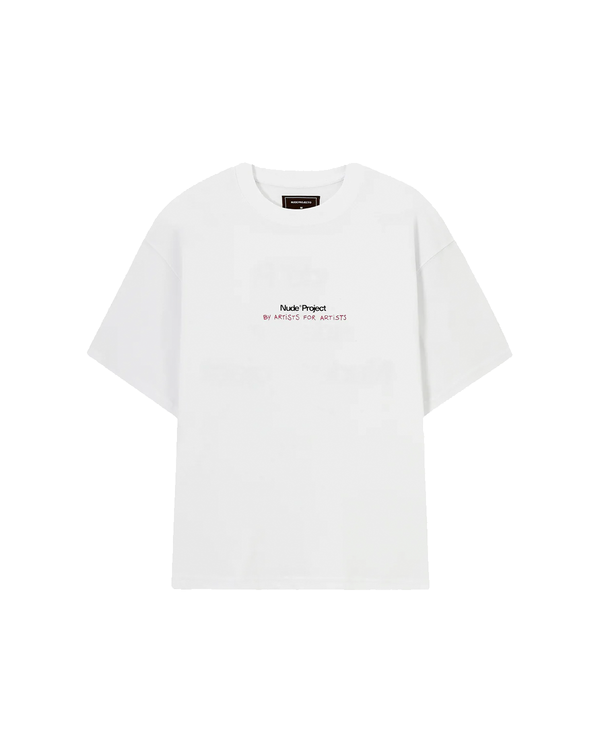 Camiseta Nude Project House Rules White Branco