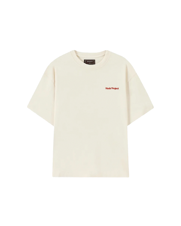 Camiseta Nude Project Winners Club Ivory Off White — vista alternativa
