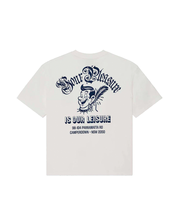 Camiseta Deus Ex Machina Oversized Ruff And Smooth White Branco