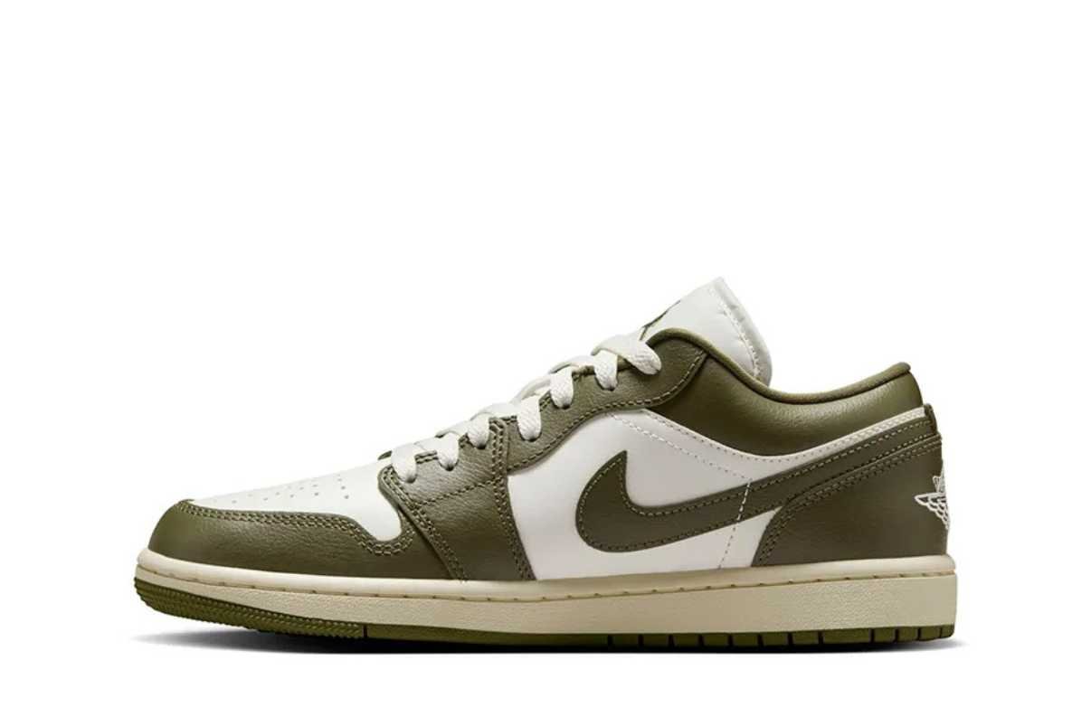 Air Jordan 1 Low Medium Olive Verde - Jordan - DC0774 - 122 - 1