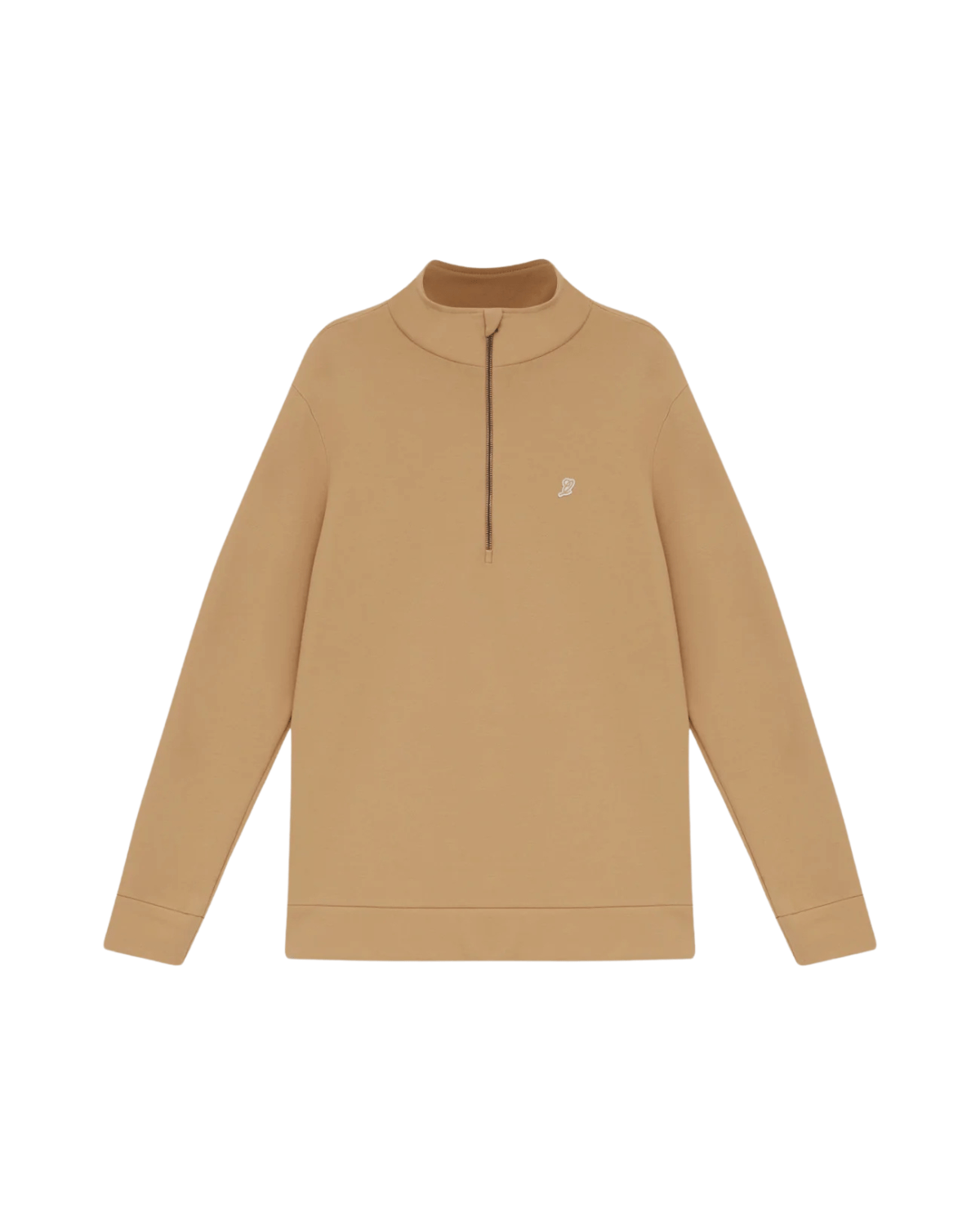 Blusa Slyce Classics Piquet Quarter Zip Bege - Slyce - SLQZVPA - 1