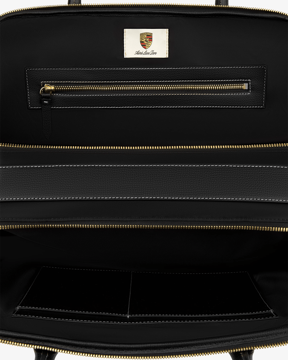 Bolsa Aimé Leon Dore x Porsche Nylon Briefcase Preto - Aimé Leon Dore - AIME119