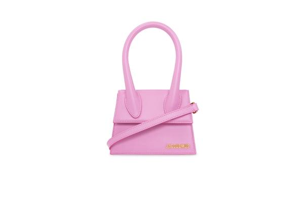 Bolsa Jacquemus Le Chiquito Moyen Bag Light Pink Rosa em rosa original na LK Sneakers