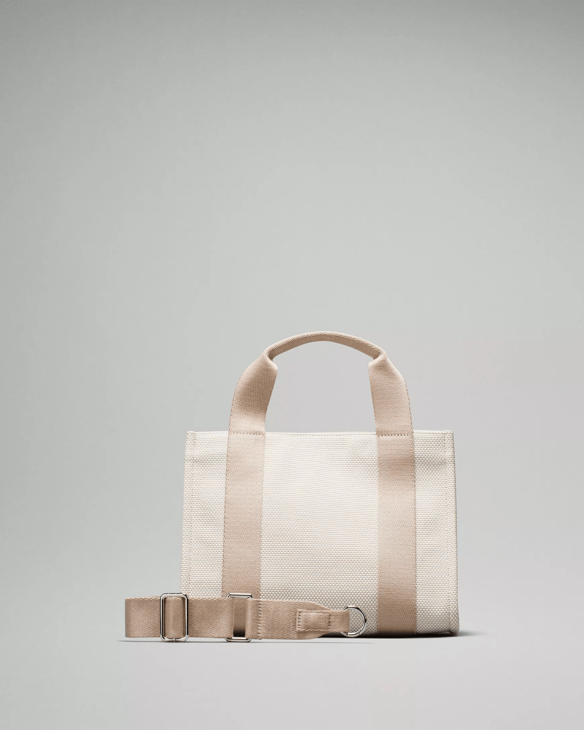 Bolsa Lululemon Mini Tote Bag Two - Tone Canvas 4.5L Bege - Lululemon - 11680405