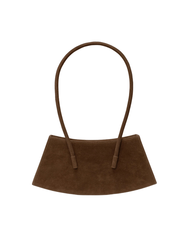 Bolsa Saint Studio Luci Cacto Suede Avelã Marrom em marrom original na LK Sneakers