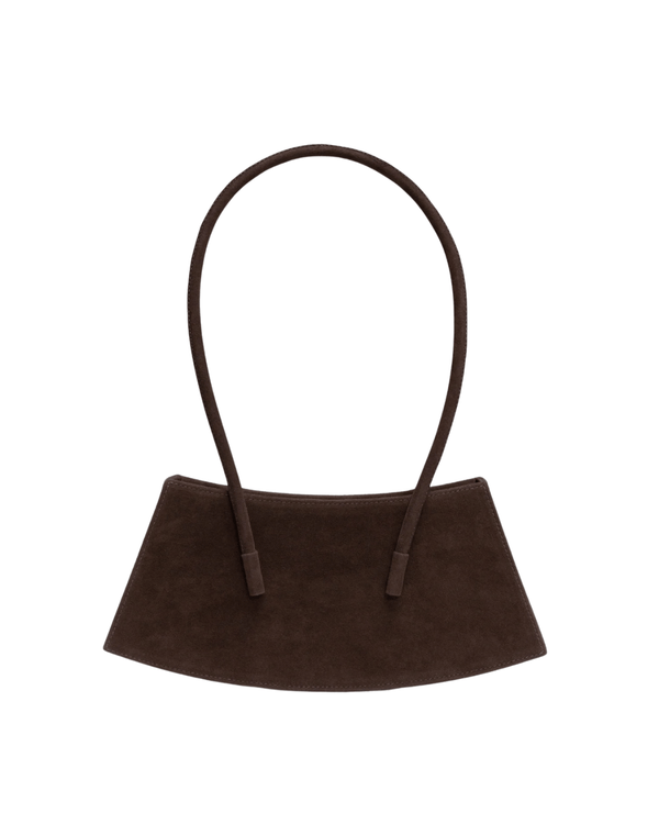 Bolsa Saint Studio Luci Cacto Suede Café Marrom em marrom original na LK Sneakers