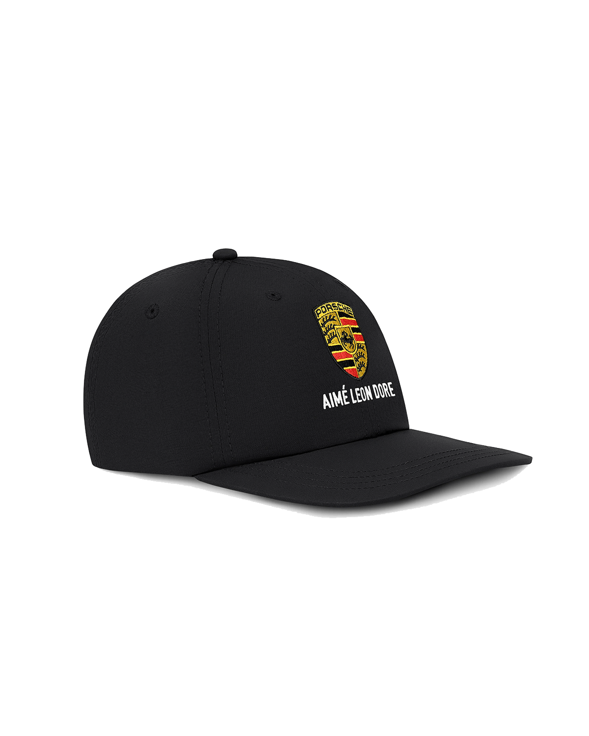 Boné Aimé Leon Dore Porsche Nylon Logo Jet Black Preto - Aimé Leon Dore - AIME109