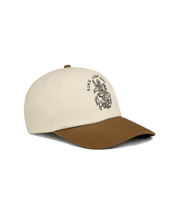 Boné Aimé Leon Dore Saint George Logo Hat Bege/Marrom