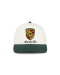 Boné Aimé Leon Dore x Porsche Colorblock Logo Pristine Off White - Aimé Leon Dore - AIME123