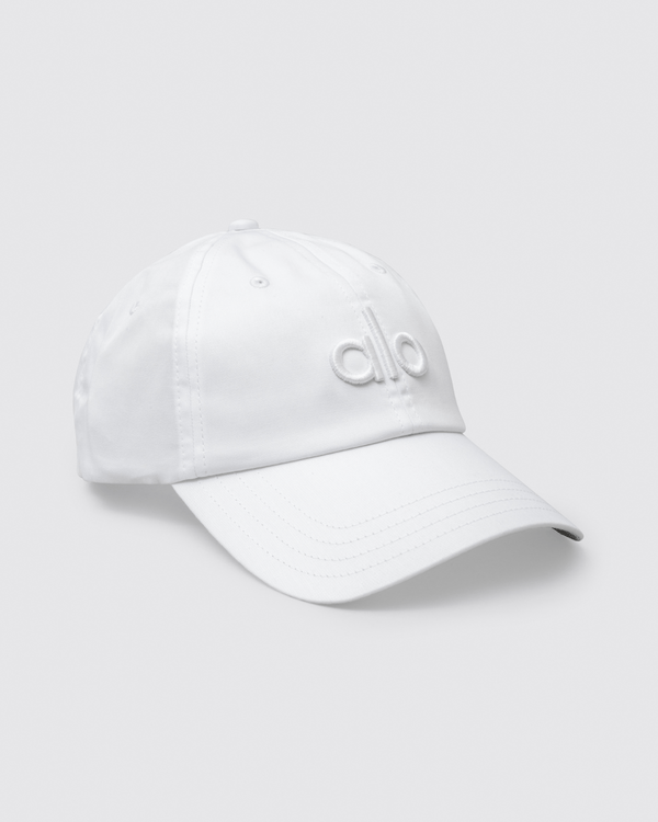 Boné Alo Yoga Off-Duty Branco em branco original na LK Sneakers