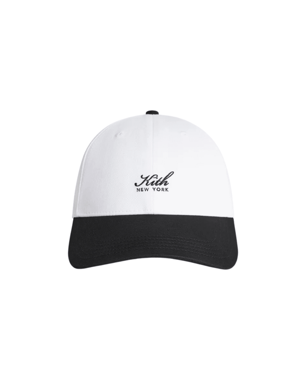 Boné Kith Script Two Tone Classic Black Branco/Preto