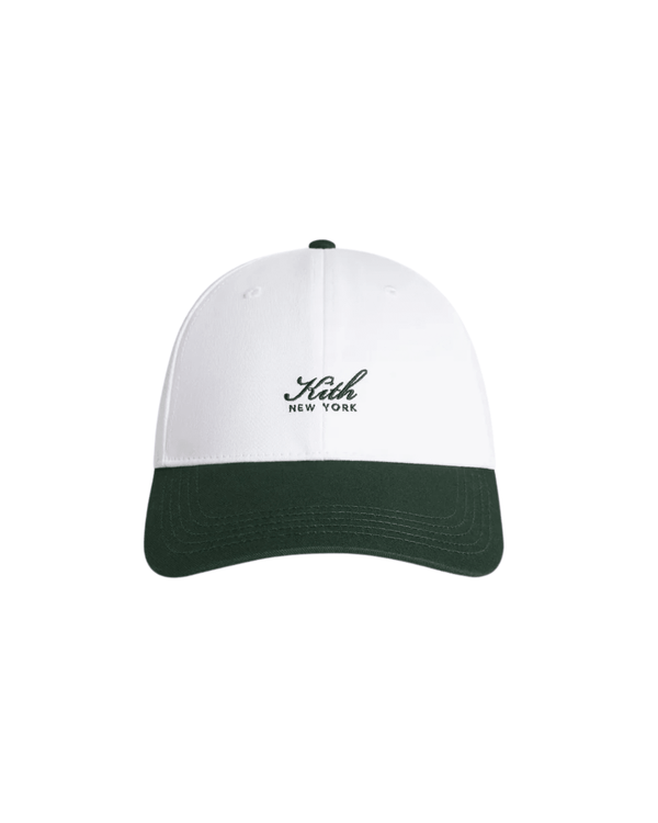 Boné Kith Script Two Tone Classic Stadium Branco/Verde