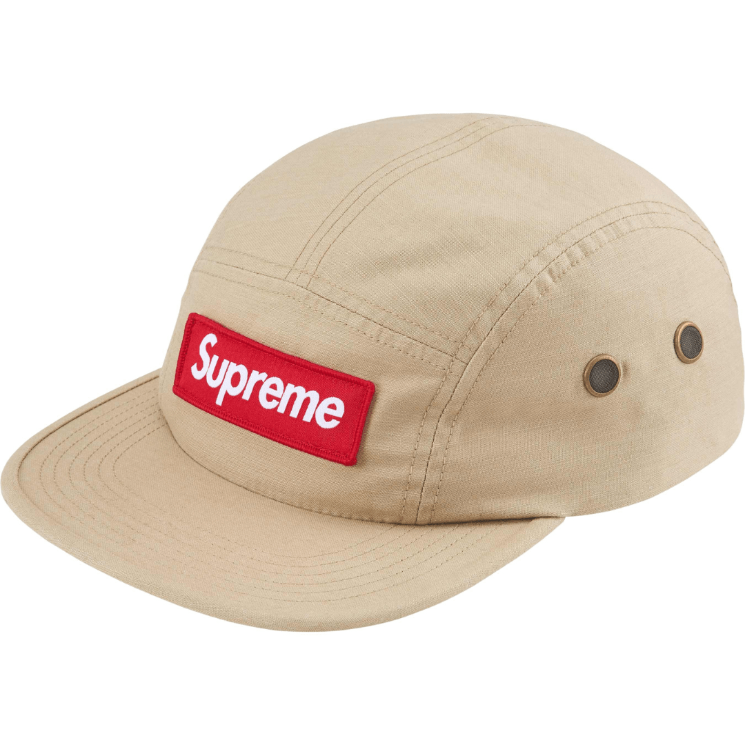 Boné Supreme Military Camp Cap (SS25) Tan Bege - Supreme - SUPSS2503