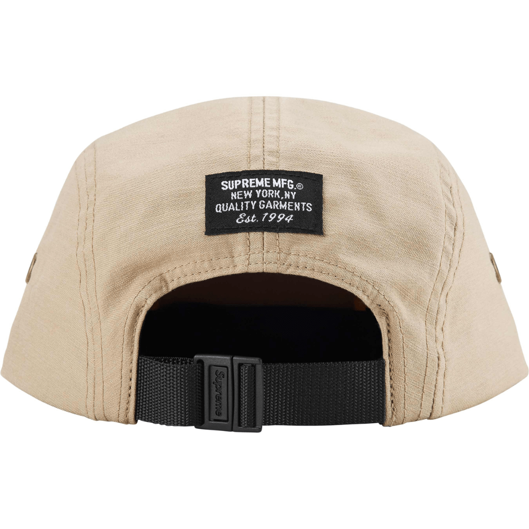 Boné Supreme Military Camp Cap (SS25) Tan Bege - Supreme - SUPSS2503