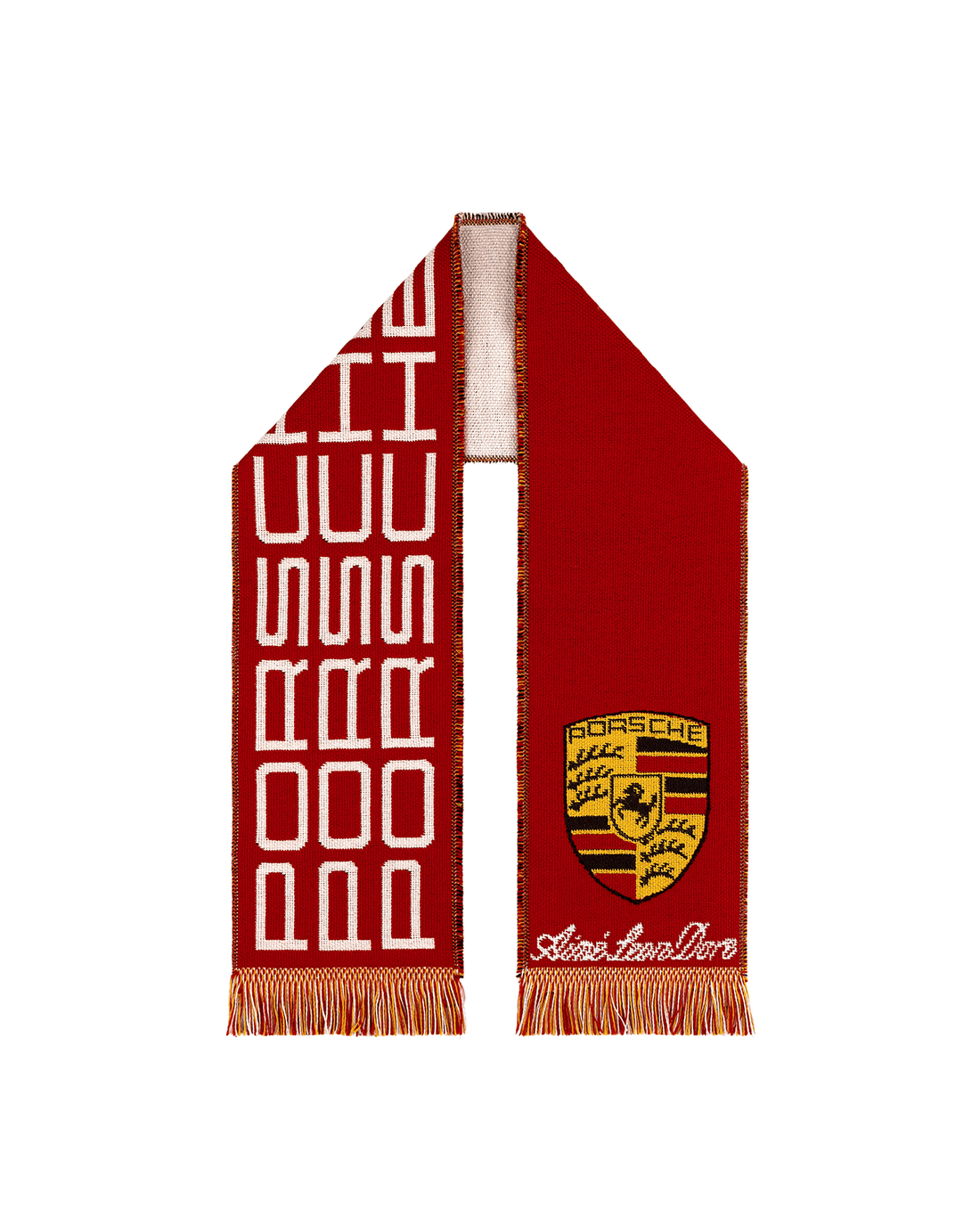 Cachecol Aimé Leon Dore x Porsche Wool Racing Scarf - Aimé Leon Dore - AIME101 - 1