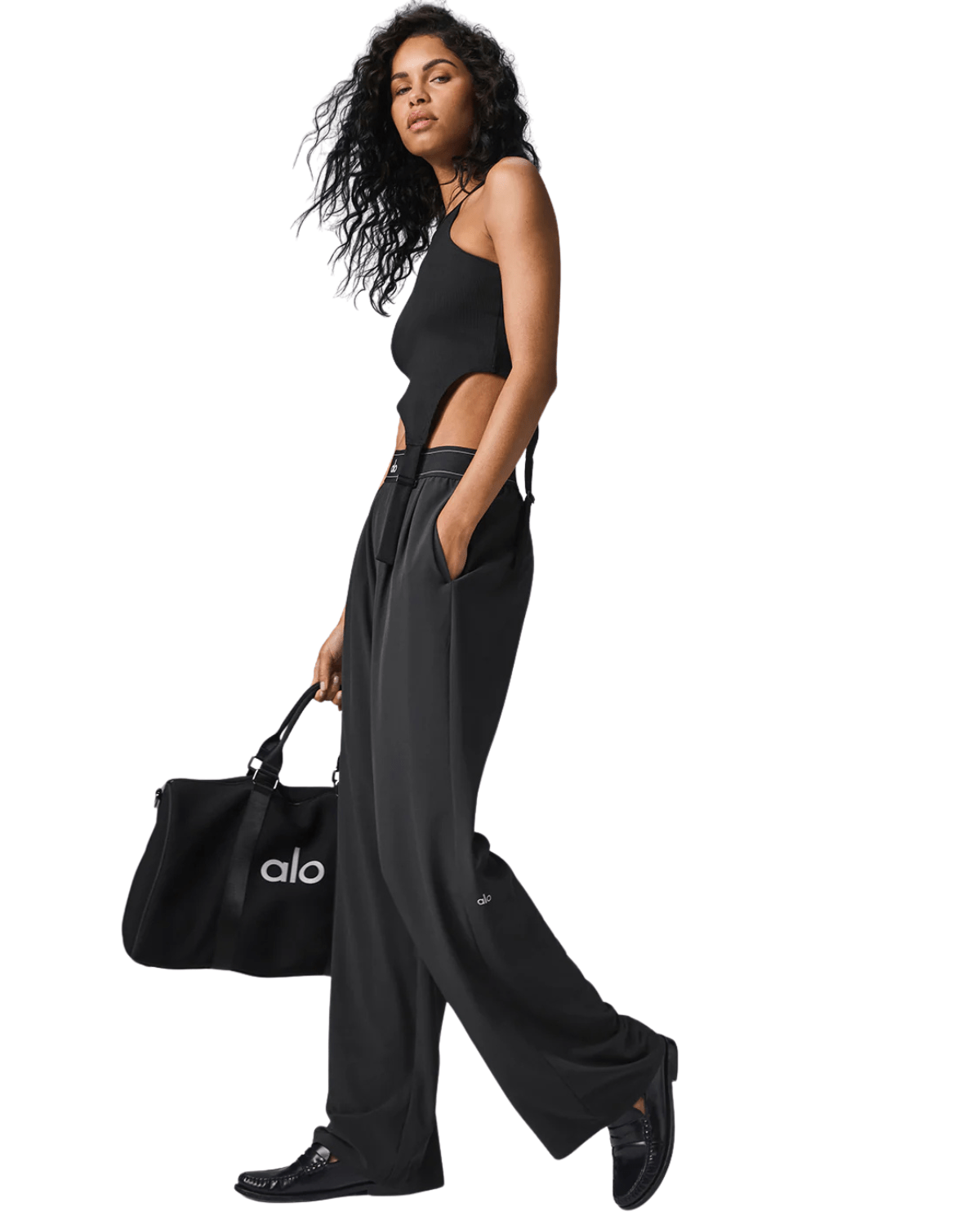 Calça Alo Yoga Suit Up Trouser (Long) Preto - Alo Yoga - w54187r_00 - 1