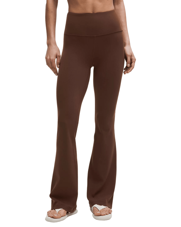 Calça Lululemon Groove Nulu Super-High-Rise Flared Regular original na LK Sneakers