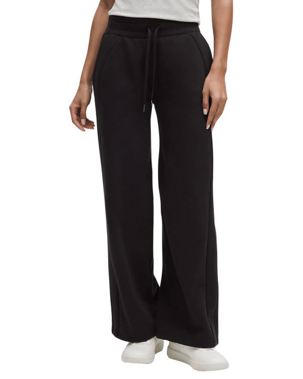 Calça Lululemon Scuba Mid-Rise Wide-Leg Regular original na LK Sneakers