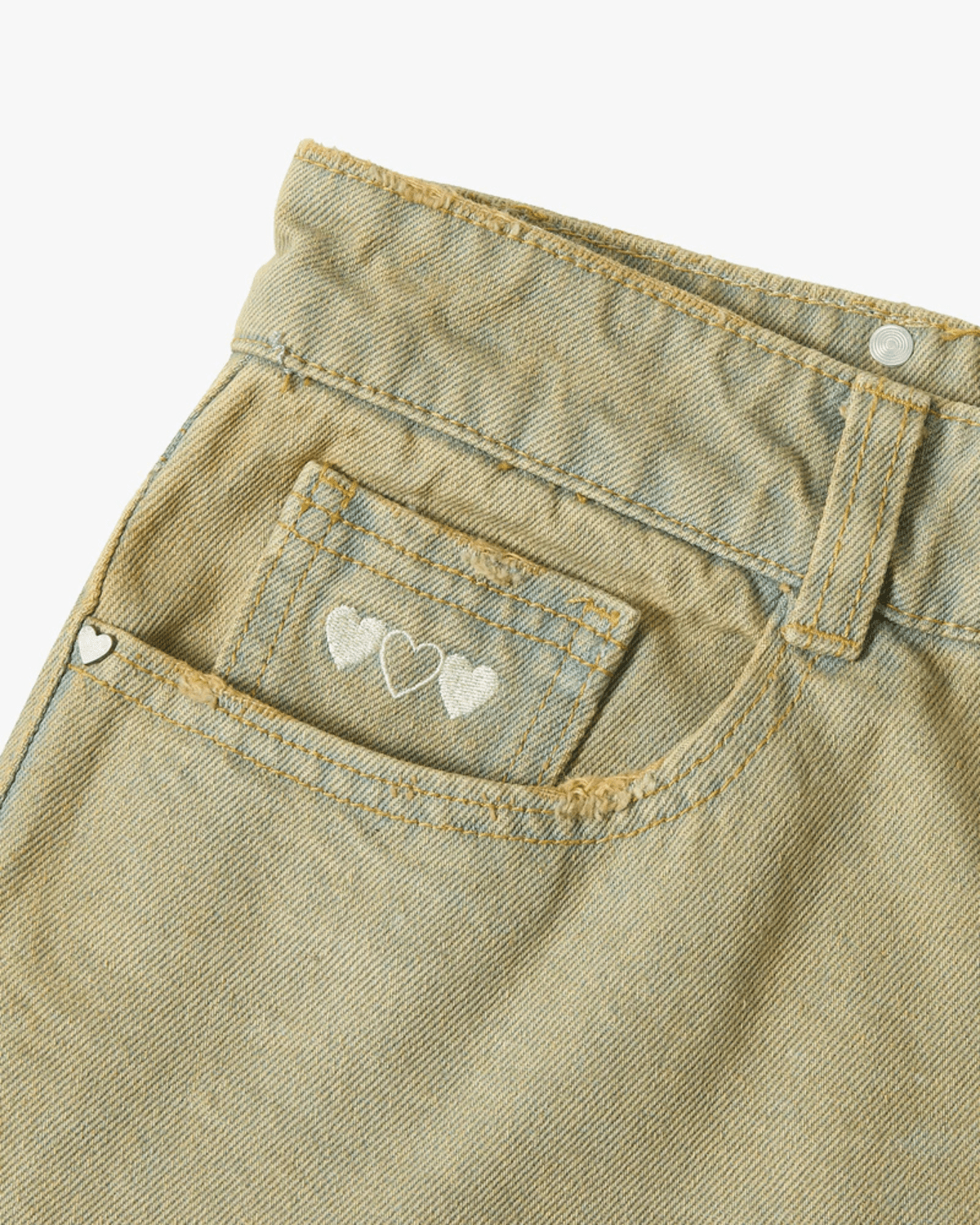 Calça Nude Project Jeans Old Baggy Sand Wash Bege - Nude Project - NDP026 - 1