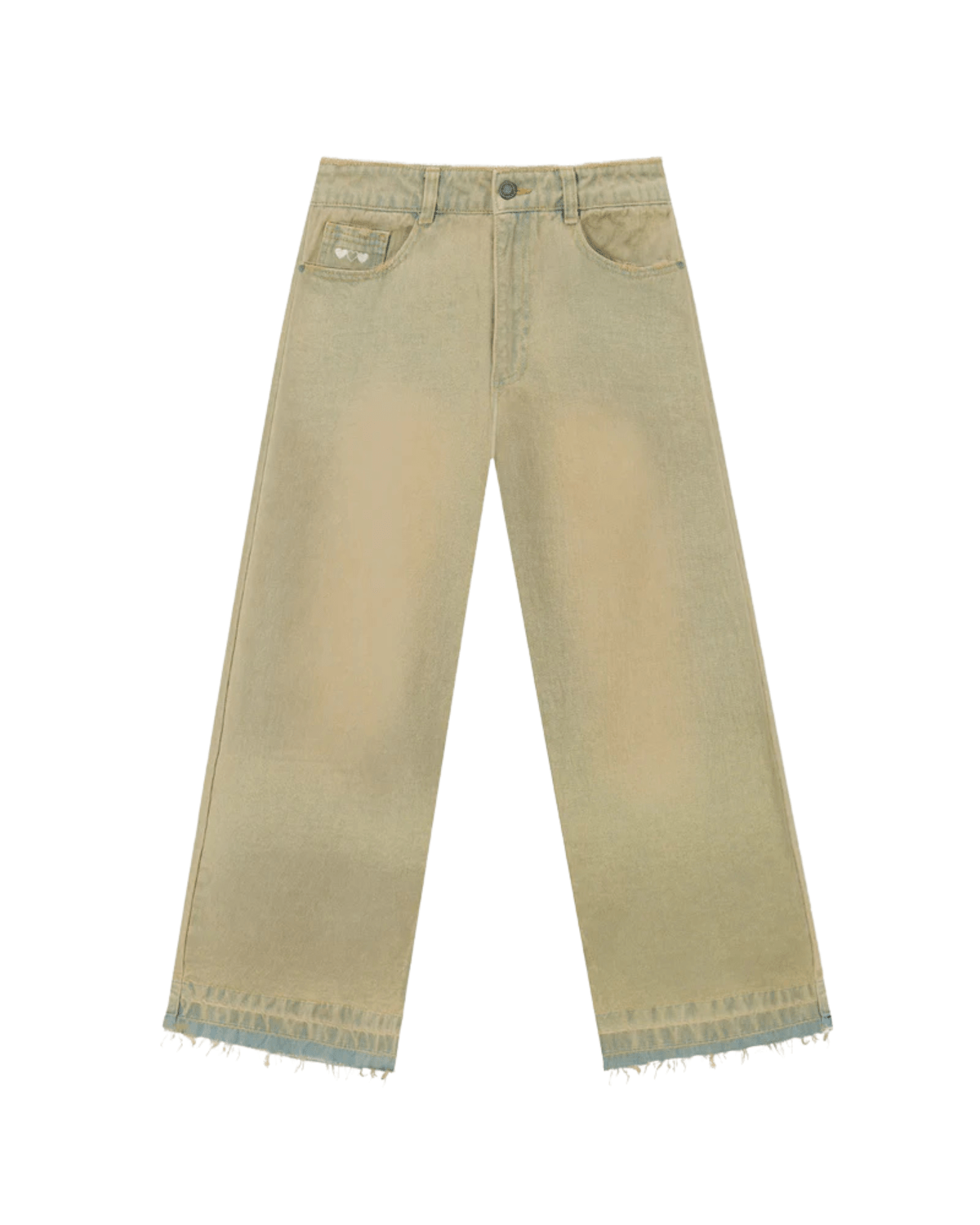 Calça Nude Project Jeans Old Baggy Sand Wash Bege - Nude Project - NDP026 - 1