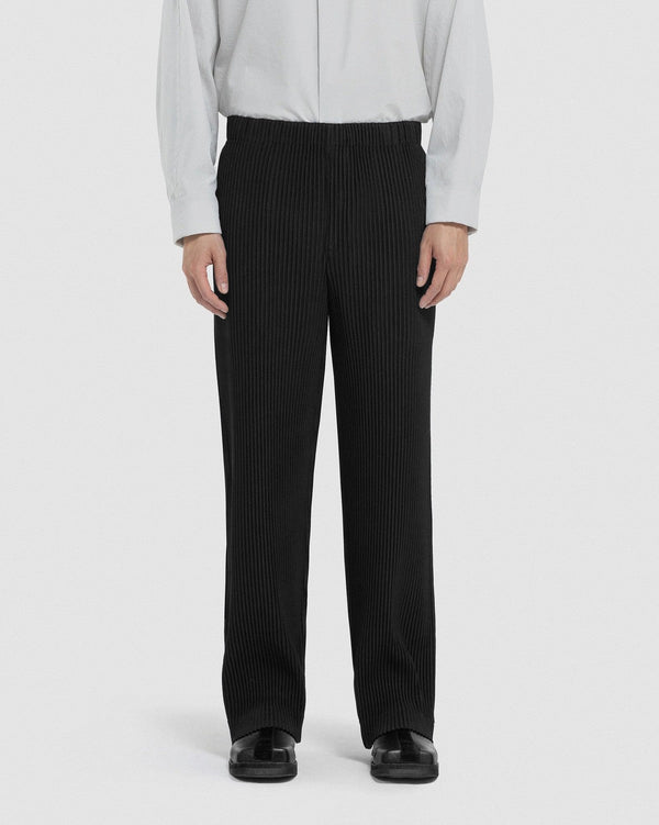 Calça Saint Studio Plissada Tech Preto