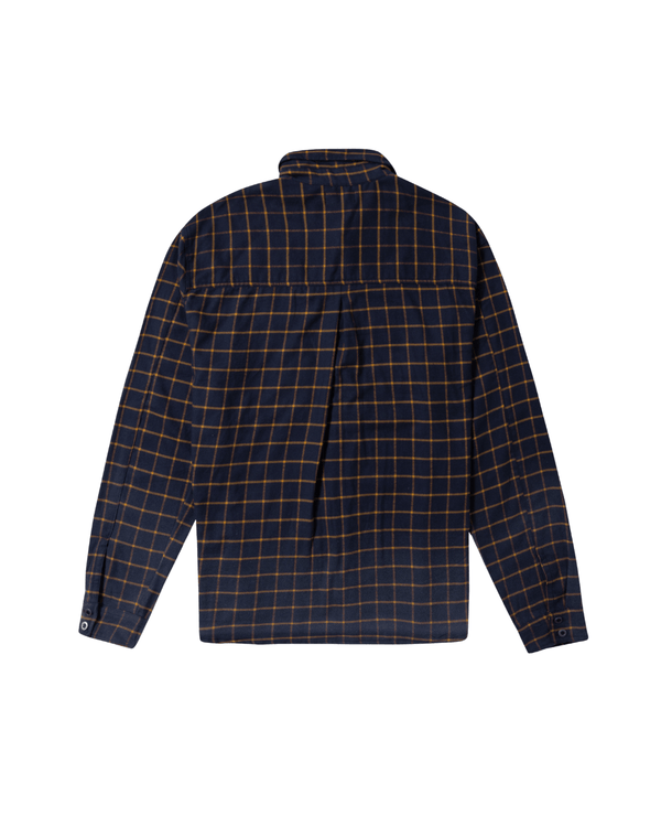 Camisa Aphase Check - Dark Blue Azul
