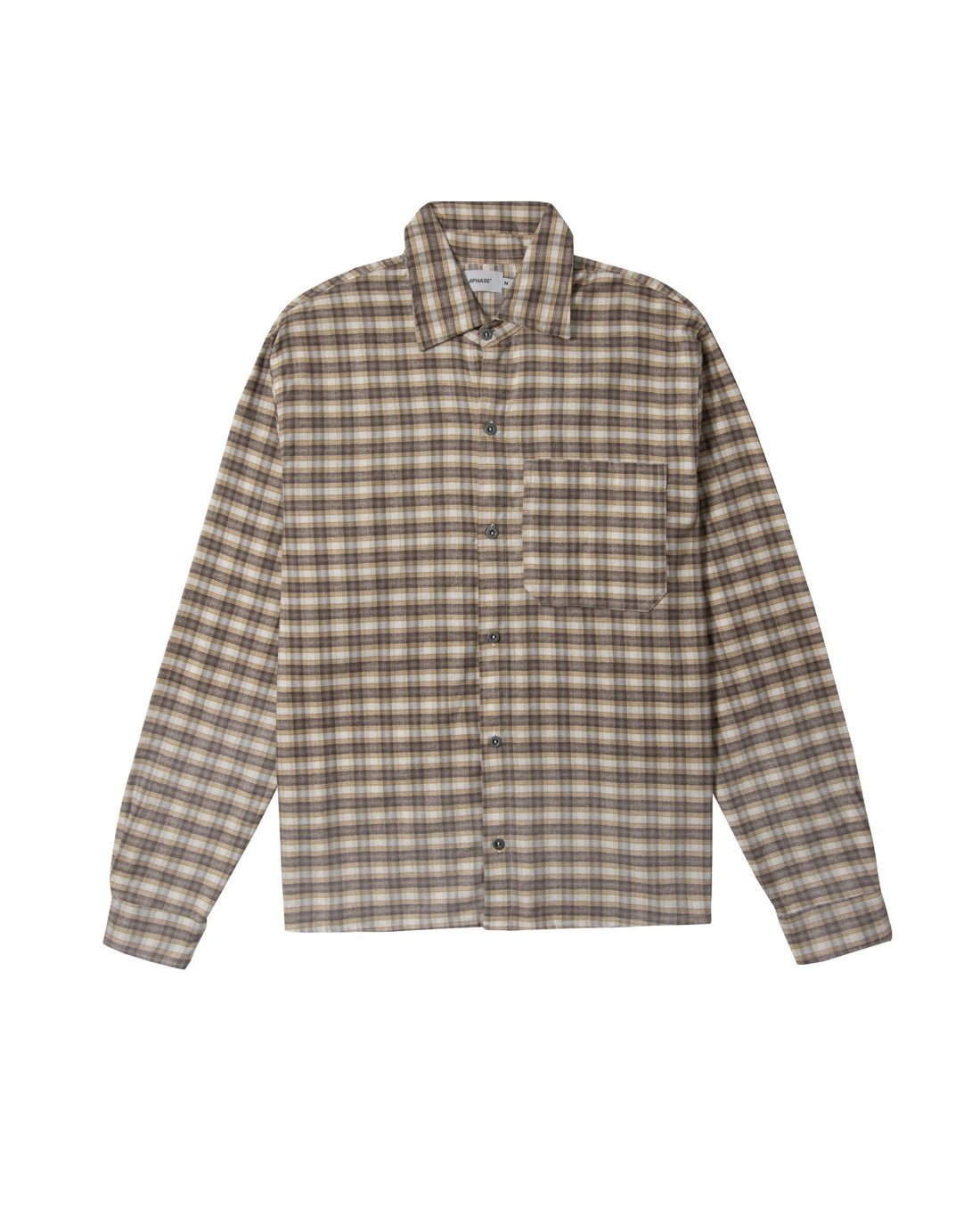 Camisa Aphase Check - Light Yellow Bege - Aphase - 20054 - 1