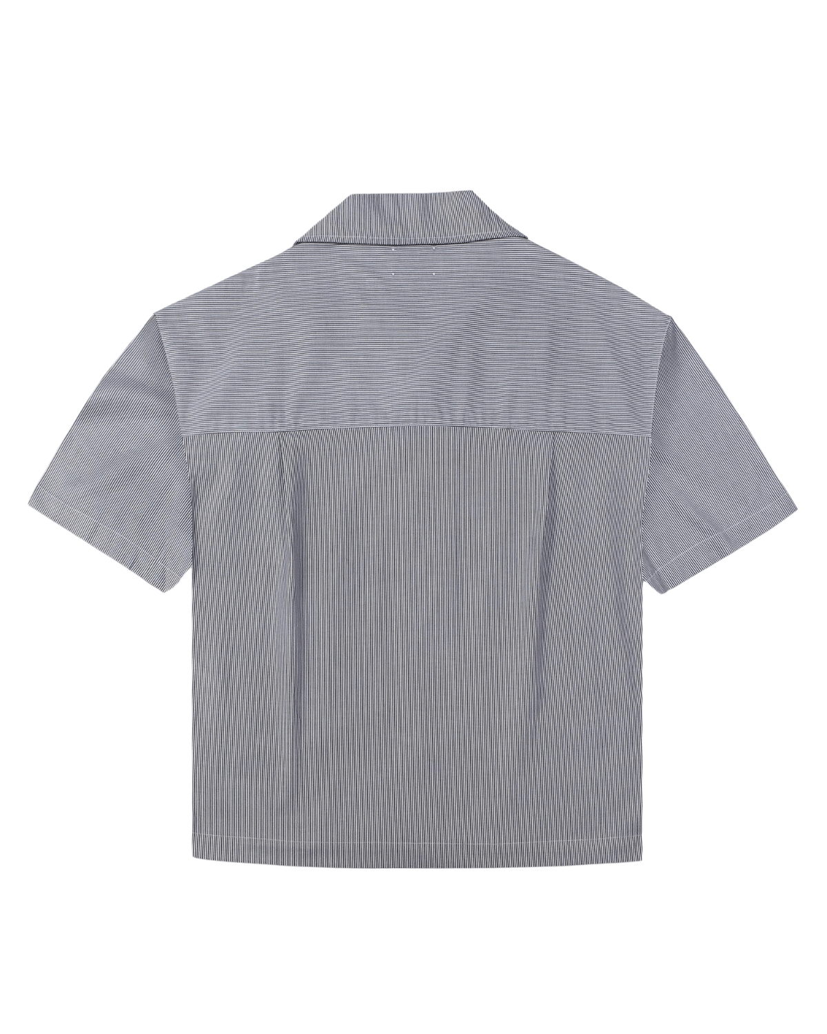 Camisa Manga Curta Boxy Saint Studio Egípcio Listrada Marinho - Camiseta - Saint Studio -