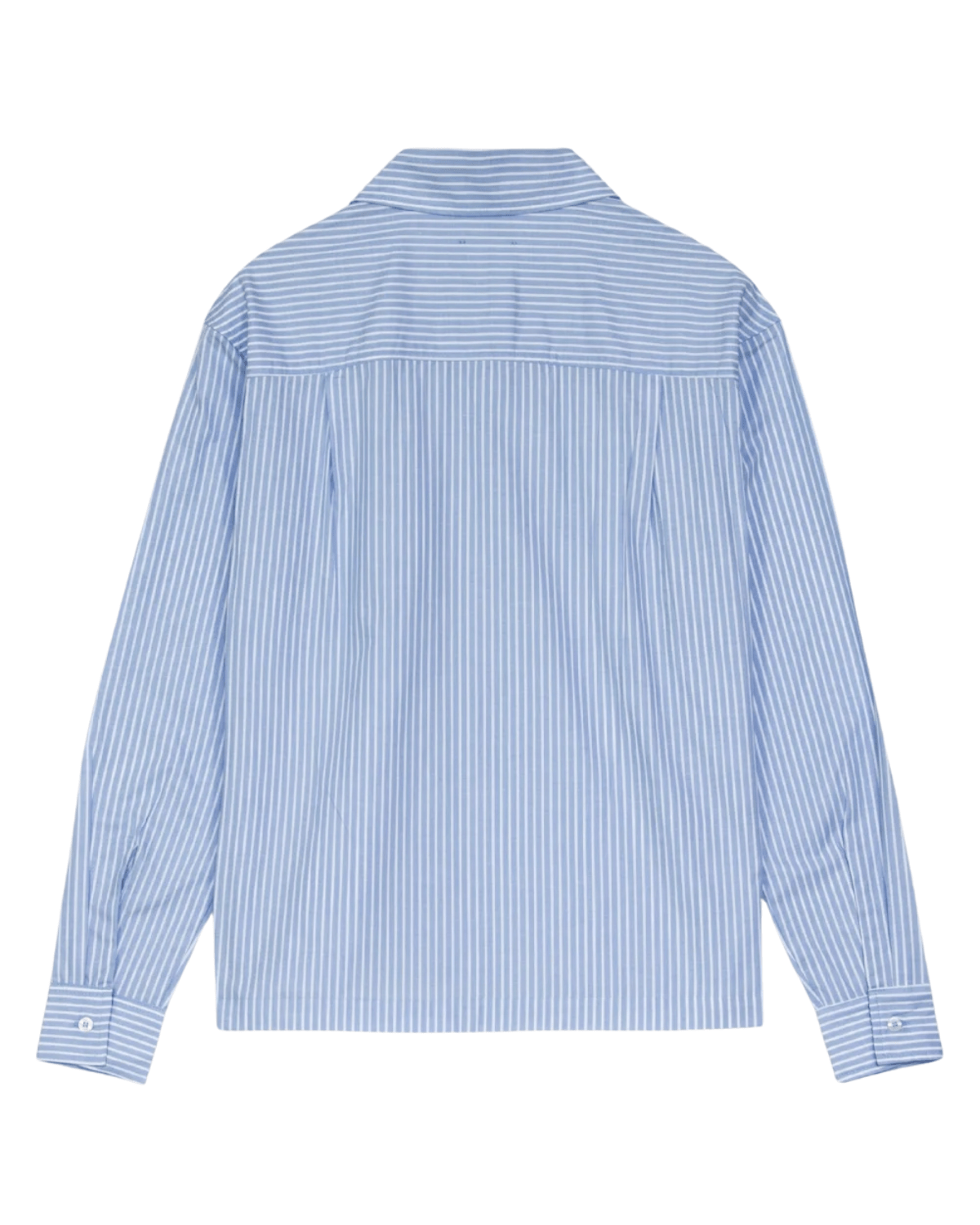 Camisa Manga Longa Oversized Saint Studio Egípcio Listrada Azul - Camisa - Saint Studio -