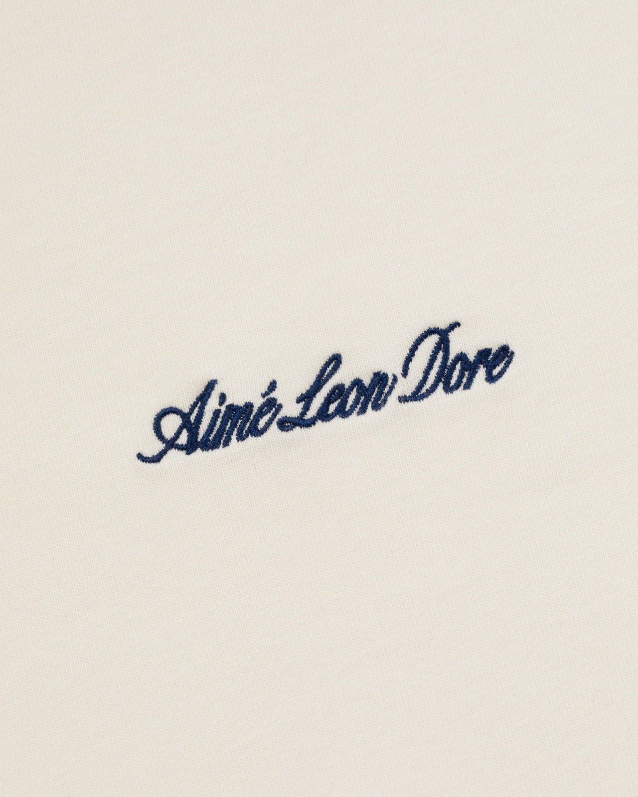 Camiseta Aimé Leon Dore Embroidered Logo Branco - Aimé Leon Dore - Aime6 - 1