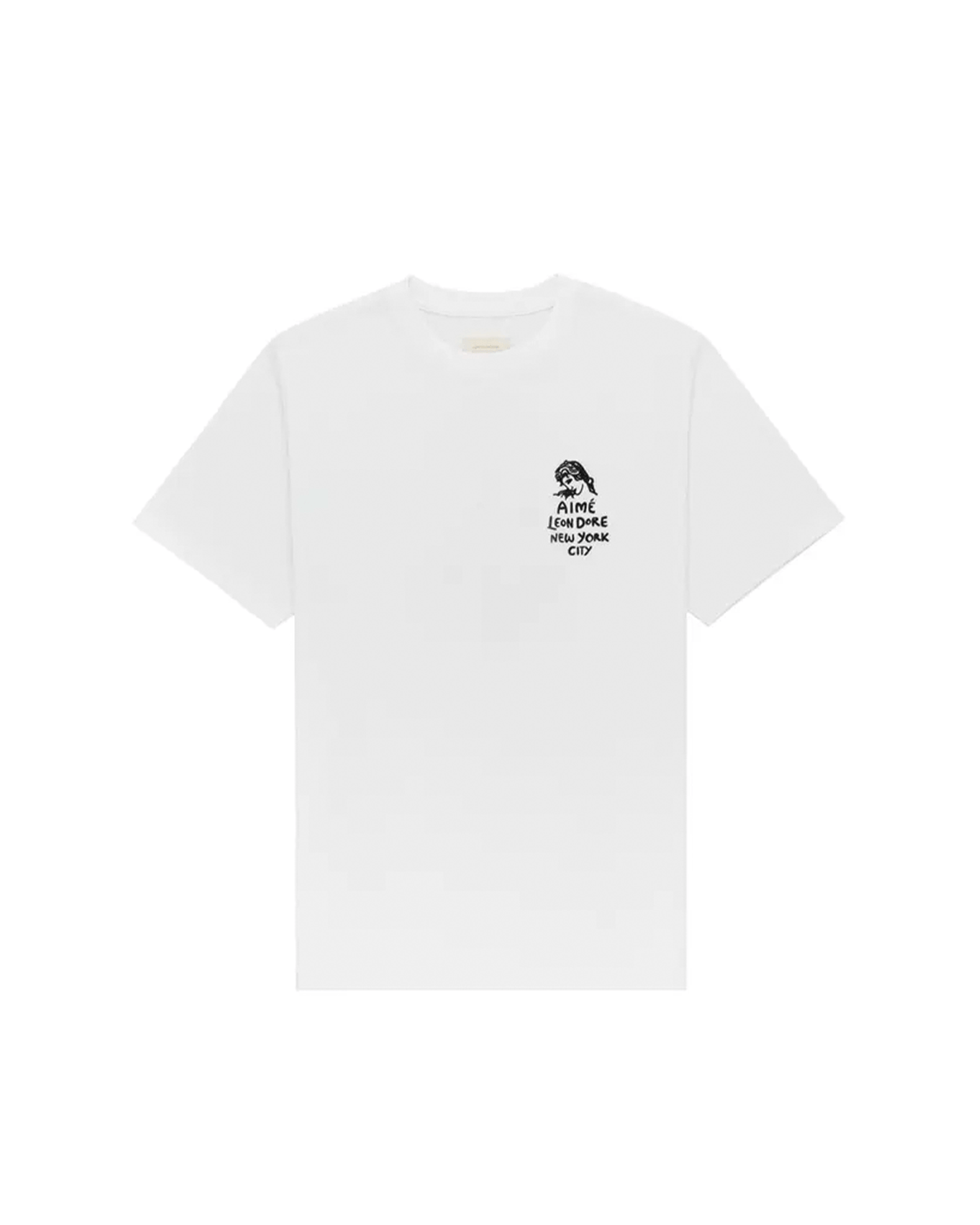 Camiseta Aimé Leon Dore Form Logo Branco - Camiseta - Aimé Leon Dore - FORM