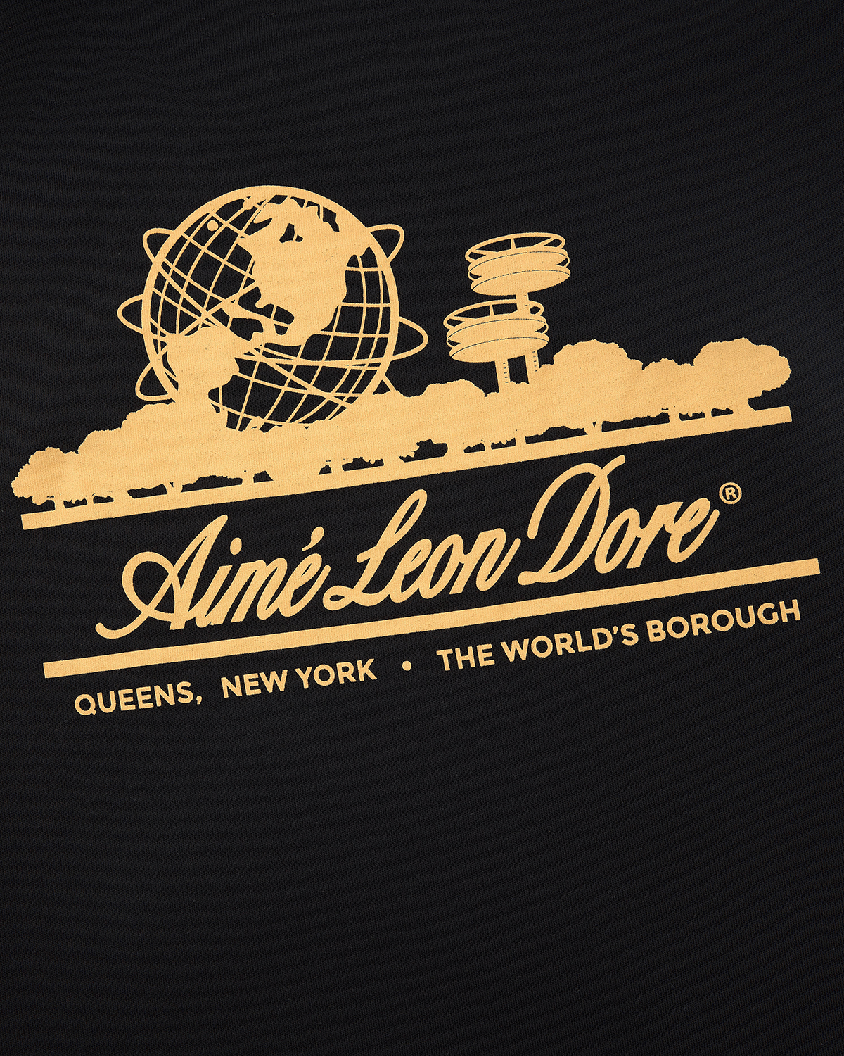 Camiseta Aimé Leon Dore Unisphere Preto - Camiseta - Aimé Leon Dore - CUNISPHEREBLK