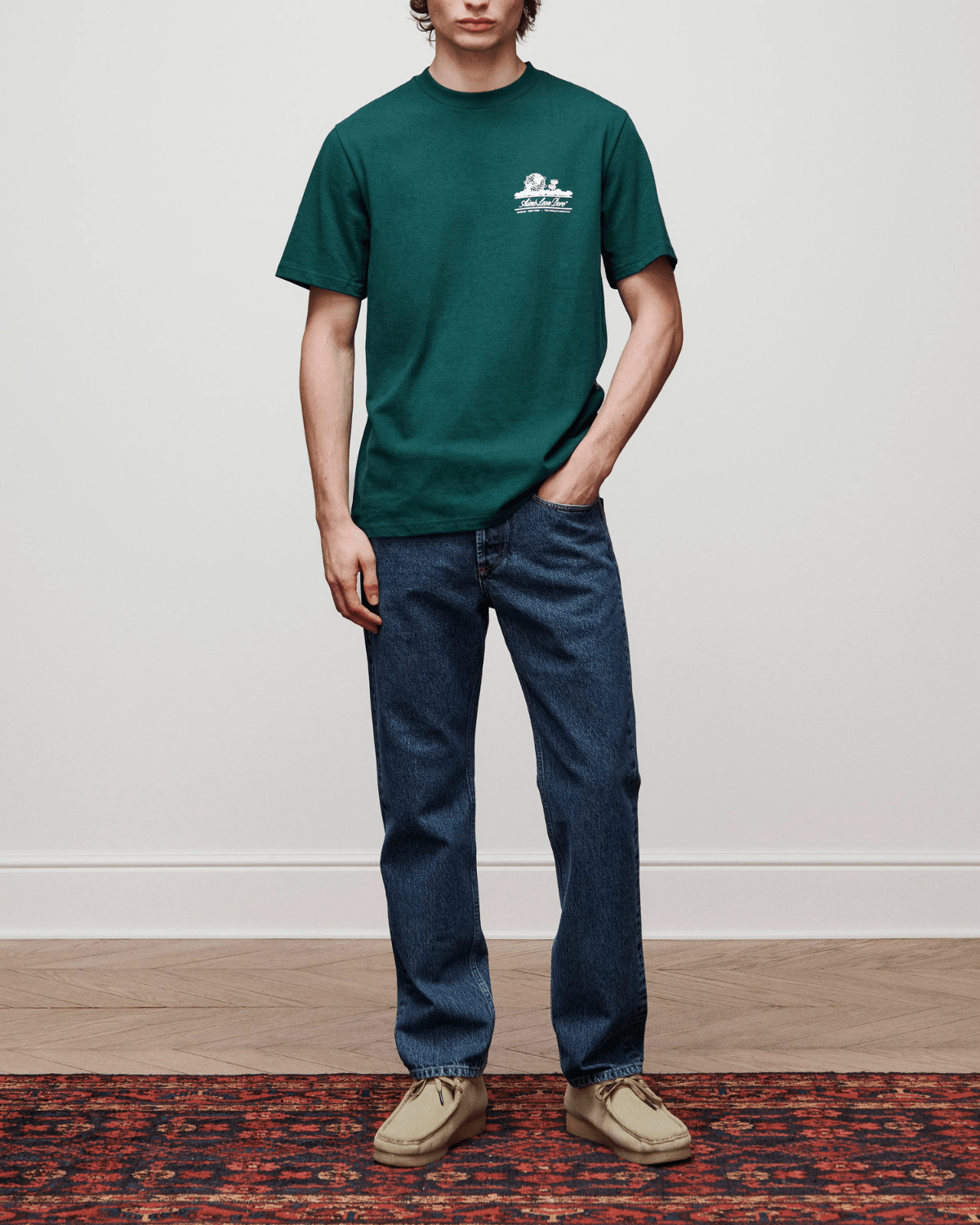 Camiseta Aimé Leon Dore Unisphere Verde - Aimé Leon Dore - Aime8 - 1