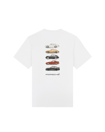 Camiseta Aimé Leon Dore x Porsche Fleet Branco - Aimé Leon Dore - AIME110 - 1
