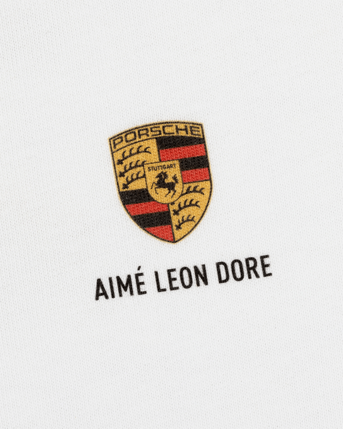 Camiseta Aimé Leon Dore x Porsche Fleet Branco - Aimé Leon Dore - AIME110 - 1