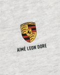 Camiseta Aimé Leon Dore x Porsche Racing Tee Silver Mix Cinza - Aimé Leon Dore - AIME112 - 1