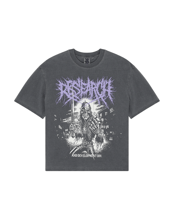 Camiseta Deus Ex Machina Metal Fabricator Anthracite Cinza