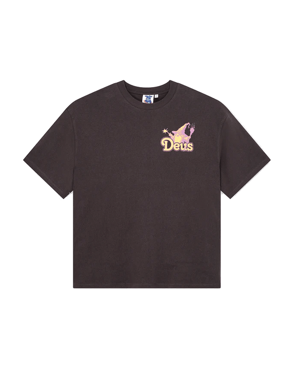 Camiseta Deus Ex Machina Mystical Machine Black Preto