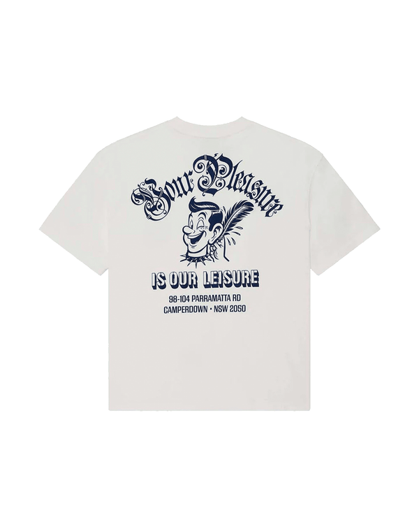 Camiseta Deus Ex Machina Oversized Ruff And Smooth White Branco