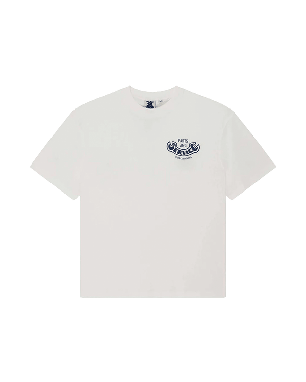 Camiseta Deus Ex Machina Oversized Ruff And Smooth White Branco