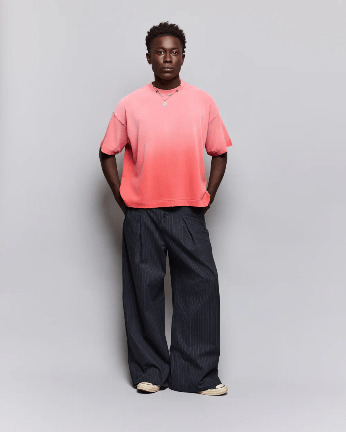 Camiseta Egho Studios Boxy Faded Vermelha - Egho Studios - EGST03 - 1