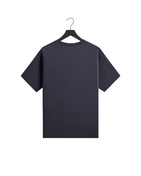 Camiseta Kith Brush Vintage Boxy Alex Nocturnal Azul Marinho