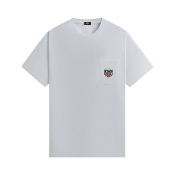 Camiseta Kith x TAG Heuer Formula 1 Badge Pocket Branco - KITH - KHM032193101