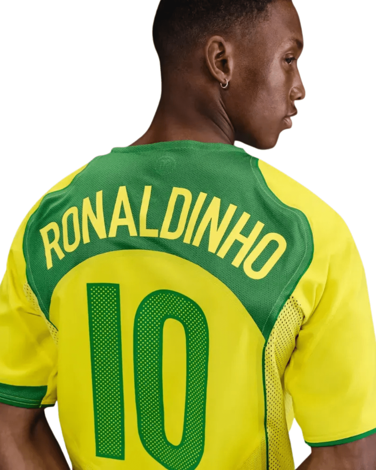 Camiseta Nike Ronaldinho Brasil 2004 Total 90 Amarela - Nike - IF2941731 - 1
