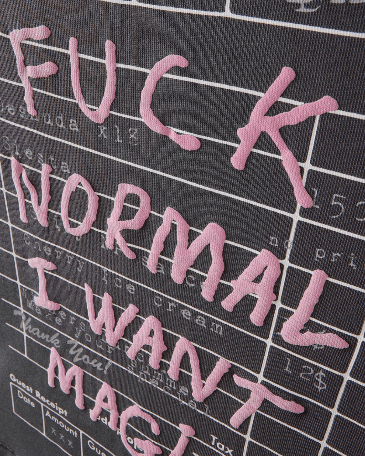 Camiseta Nude Project Fuck Normal Ash Cinza - Nude Project - NDP012 - 1
