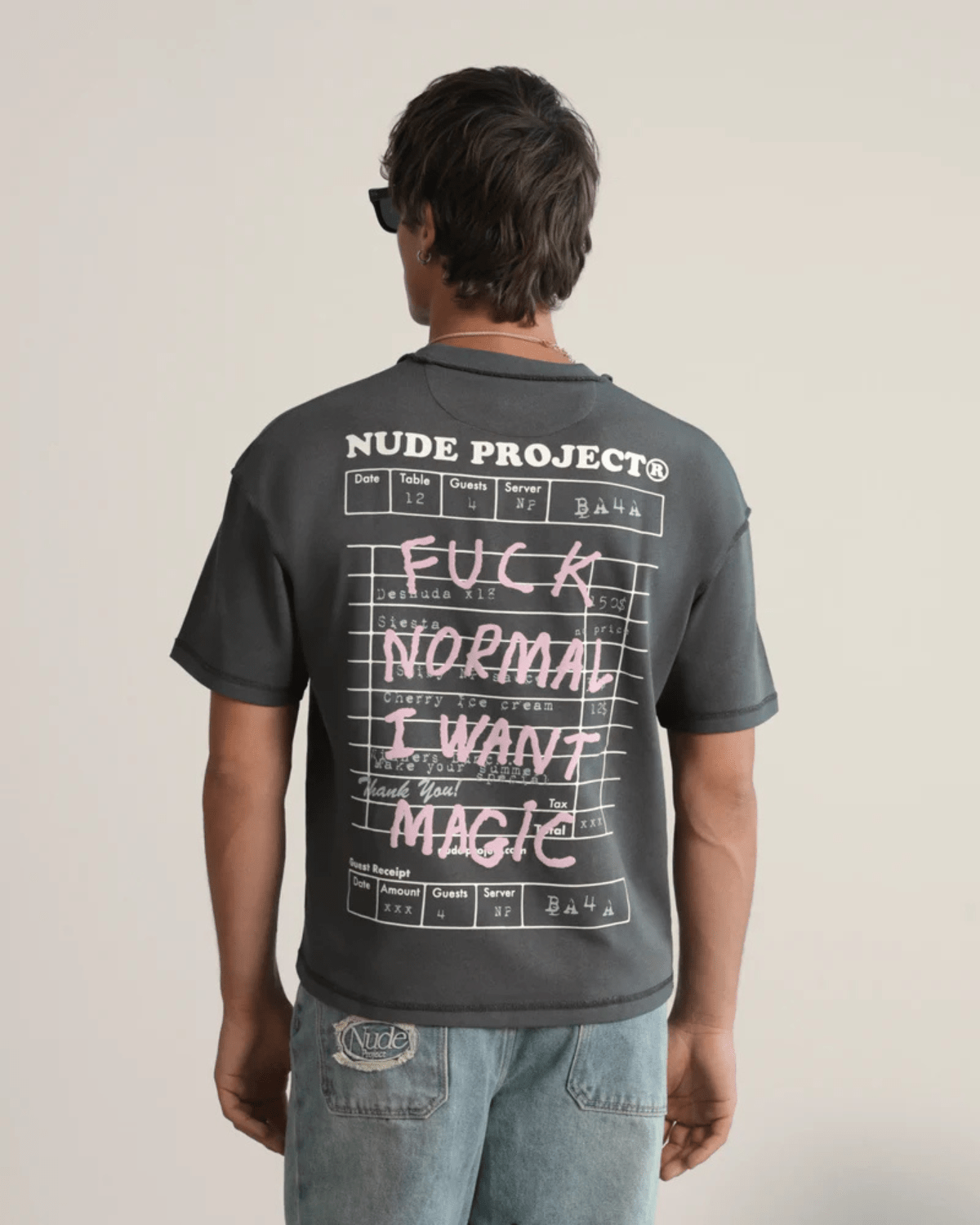 Camiseta Nude Project Fuck Normal Ash Cinza - Nude Project - NDP012 - 1
